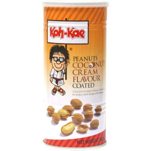 Koh-kae Coconut Cream Flavour Coated Peanuts - 230g