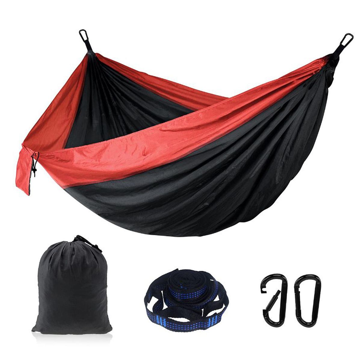 Camping Double Hammock for 2 Persons Portable Outdoor Hammock for Hiking Backpacking Traveling Backyard Patio