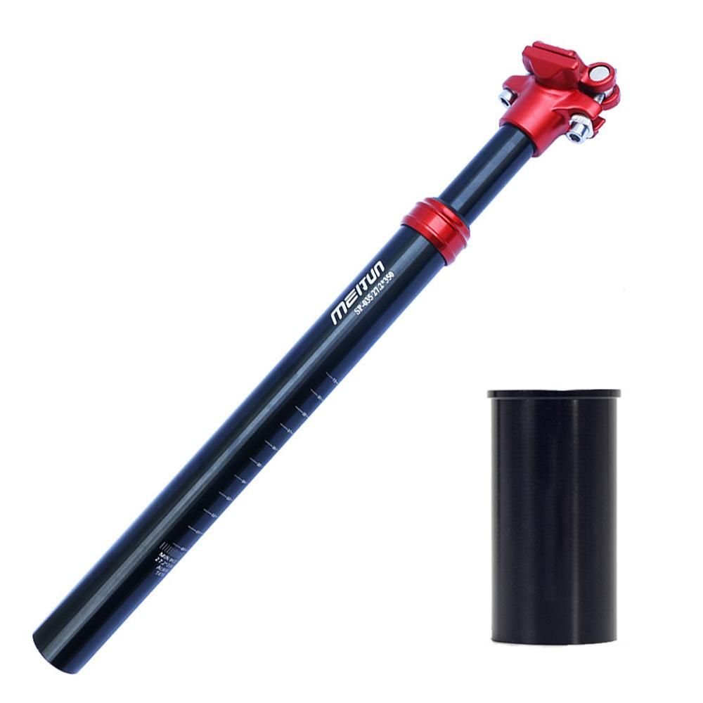 MTB Bike Suspension Seatpost Aluminum Alloy Bicycle Damping Seat Post Shock Absorber Seat Tube 31.6mm for Mountain Road Bike