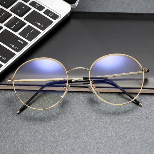 Anti Blue Ray Glasses - Gold