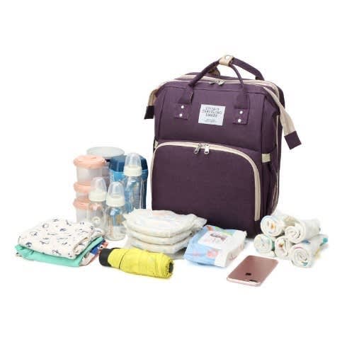 Baby Diaper Bag And Bed