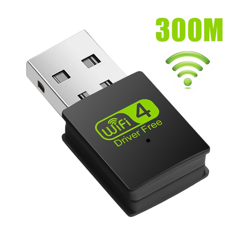 2.4G 300Mbps Free Drive WiFi Adapter USB Wi-Fi Adapter USB