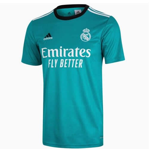 Men's Official Real Madrid Third Kit Green