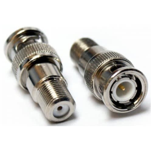 20-pieces Bnc Male To Av Female Plug Connector For Cctv Camera