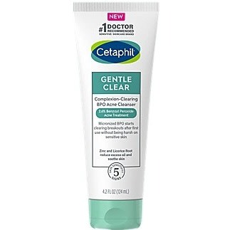 Gentle Clear Complexion-clearing Bpo Acne Cleanser - 4.2 Fl Oz