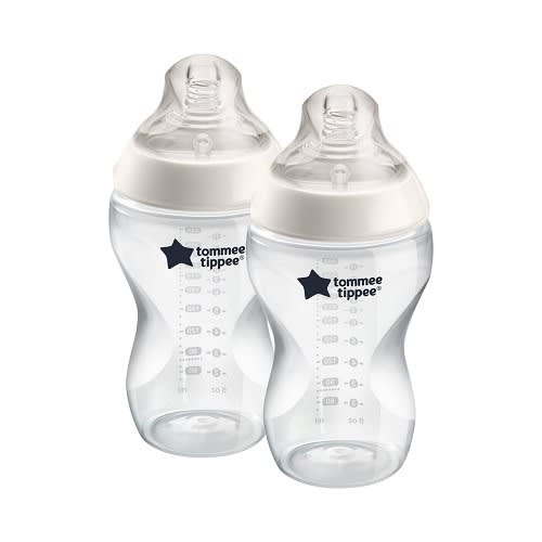 Set Of 2 Closer To Nature Feeding Bottles - 340ml