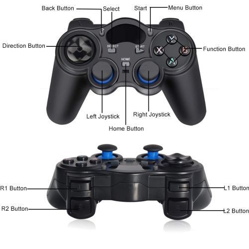 2.4 G Wireless Controller Gamepad Joystick Joypad For PS3