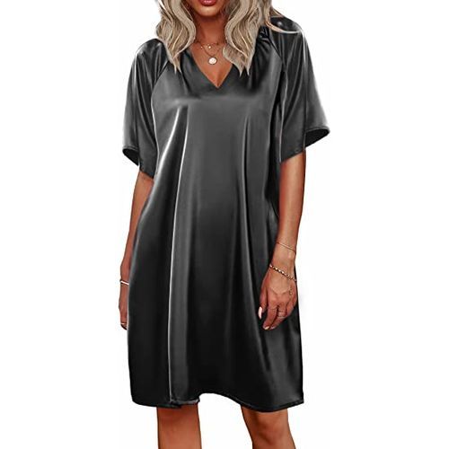 Black Maternity Nursing Gown Perfect Women Dress For Breastfeeding Available S-5XL