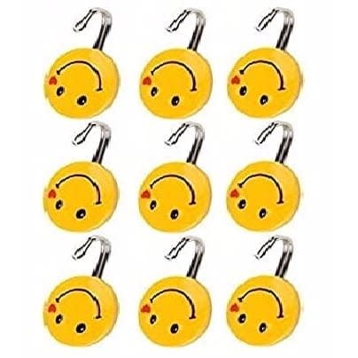 Smiley Wall Organizing Hook Hanger-9pcs