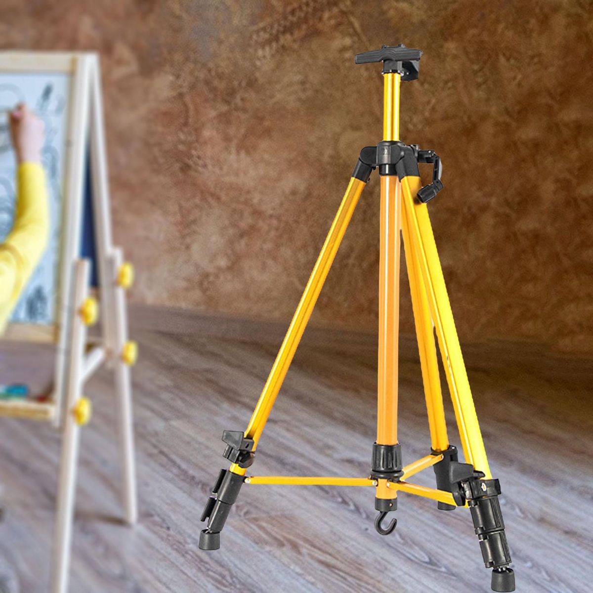 Tripod Floor Standing Easel For Painting