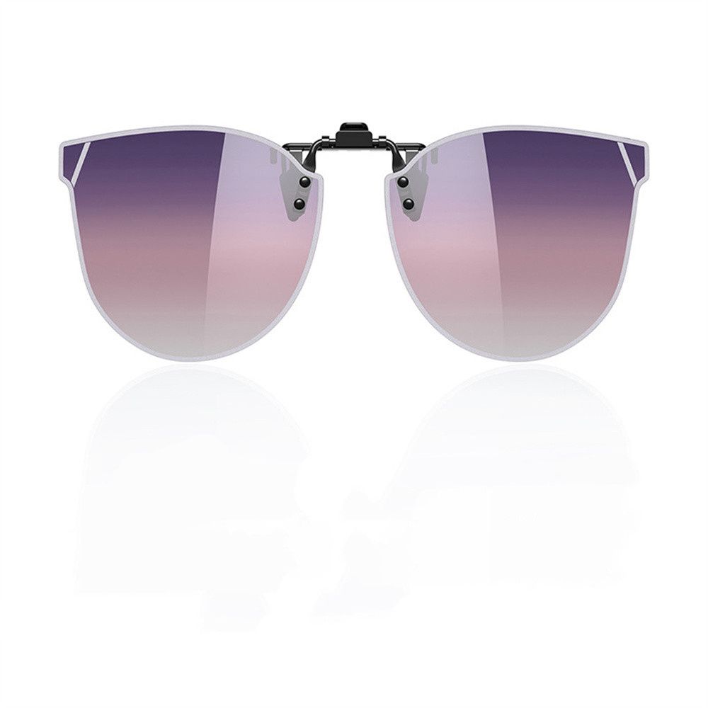 UV Protection Clip On Glasses Women Men Polarized Sunshade