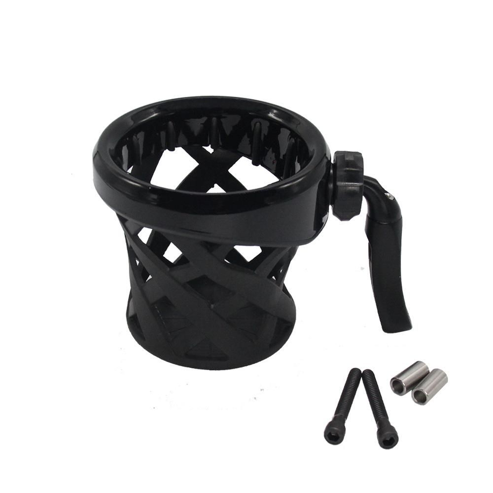 Motorcycle Handlebar Cup Holder Drink with Mesh Basket