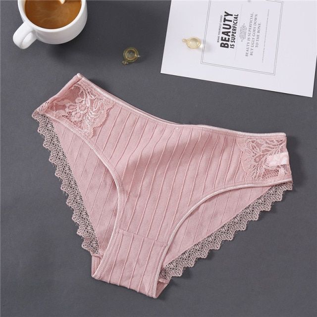 3pcs Women Comfortable S Y Low-Rise Underpants
