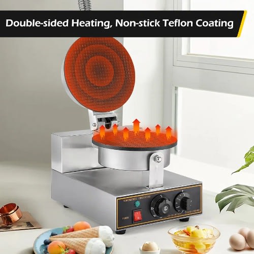 Electric Single Ice Cream Cone Baker/maker