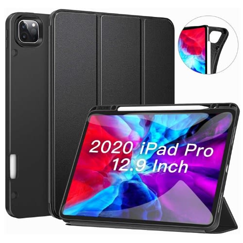 Two Side Smart Cover For Ipad Pro 2020 12.9 Inch 4th Gen Funda Auto Sleep Wake Smart Cover