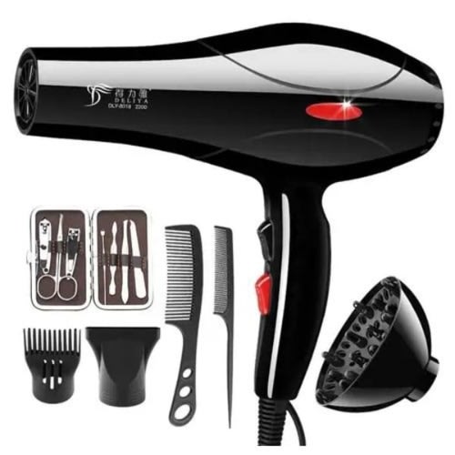 Professional Hair Dryer And Accessories