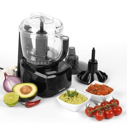 8 In 1 Compact Prep Pro Mini Food Processor & Chopper - 200w