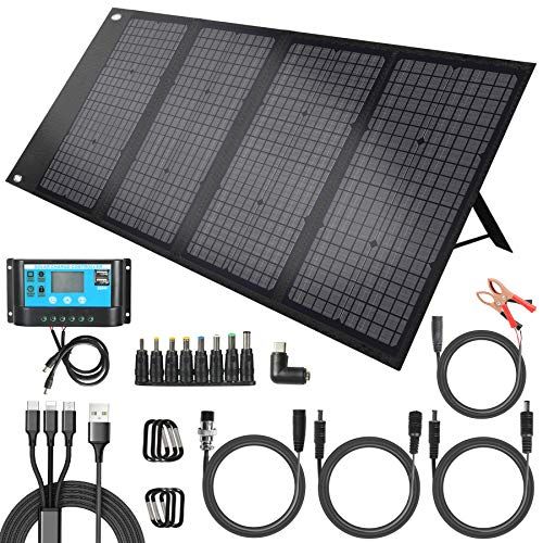 100Watt Foldable Solar Panel Charger Compatible With Most Po