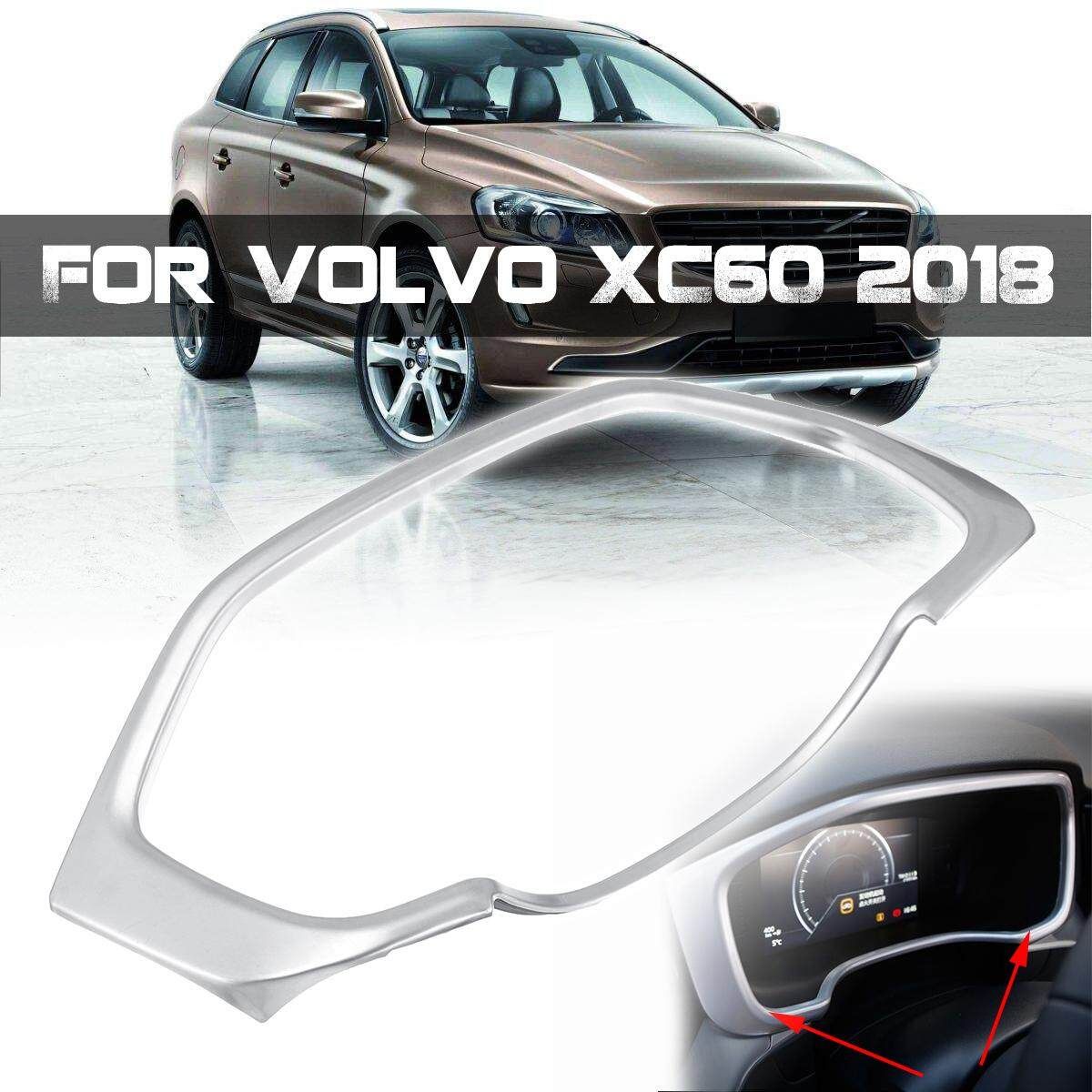 ABS Interior Dashboard Display Frame Cover Trim For Volvo XC60 2018