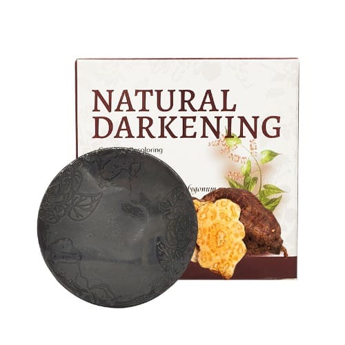 Natural Hair Darkening Shampoo Hair Volumizing Bar Anti-dandruff Soap - 100g