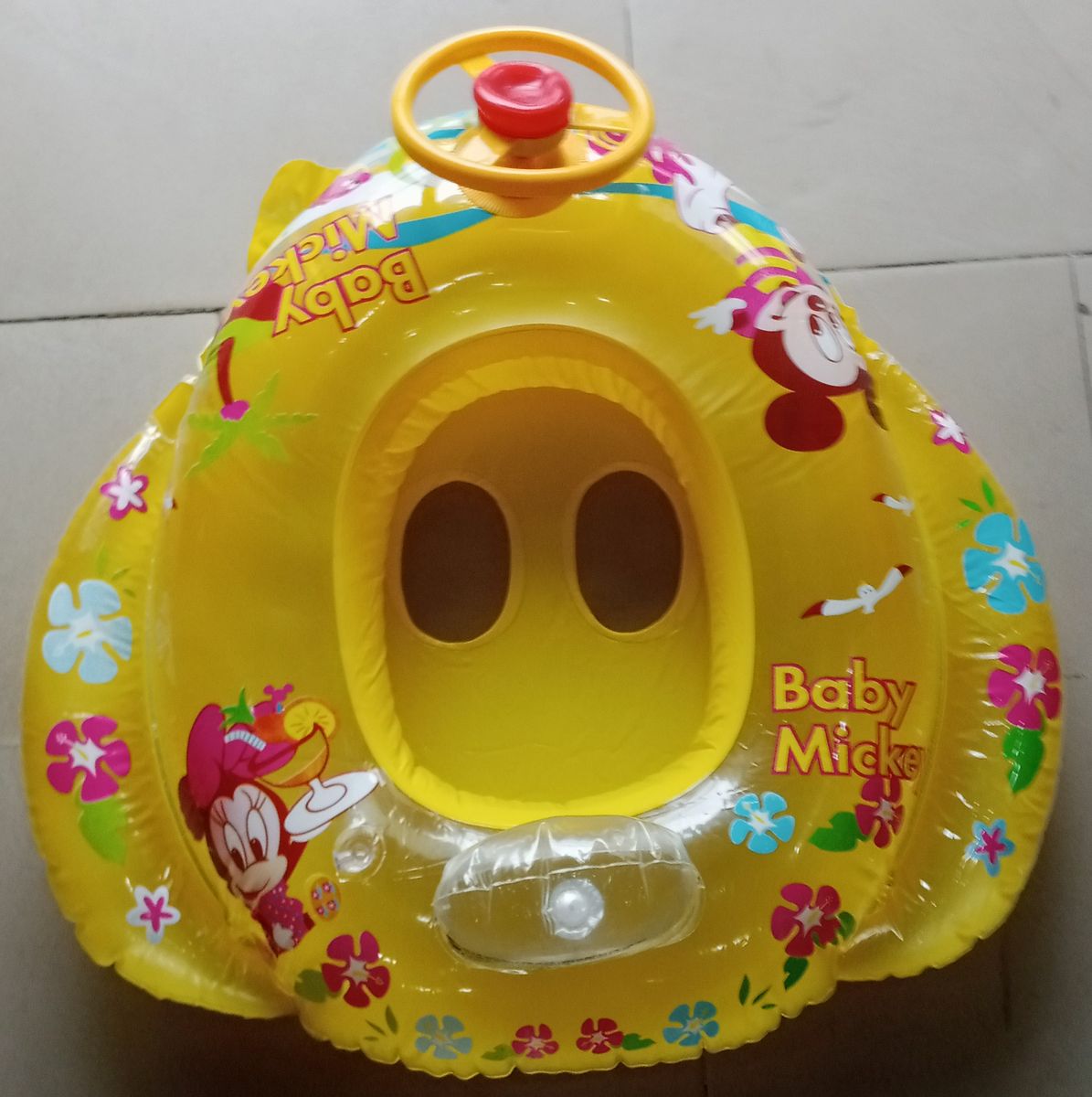 Baby Mickey Swim Floater With Horn