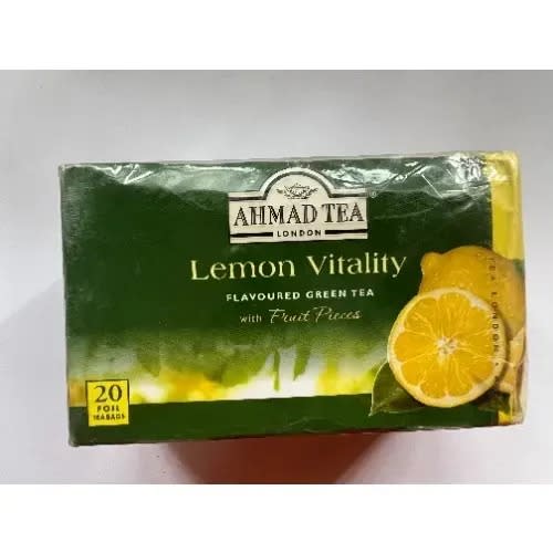 Lemon Vitality Green Tea - 20 Foil Teabags