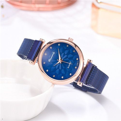 Alloy Strap Girls Ladies Women Temperament Versatile Fashion Watches