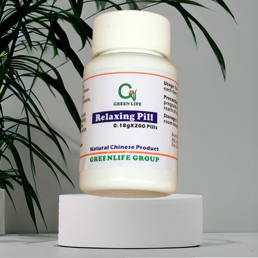 Relaxing Pill: 100% Treatment For Anxiety, Stress And Depression