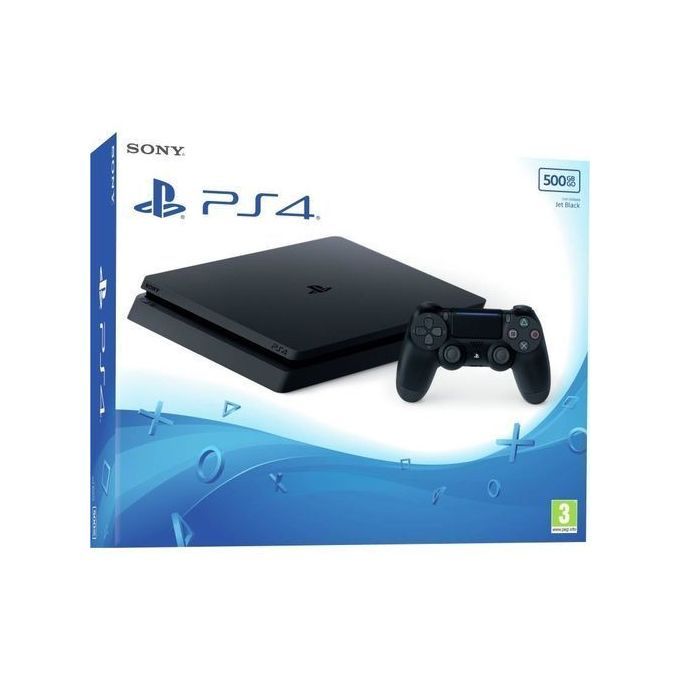 PS4 Slim 500GB Console - Black