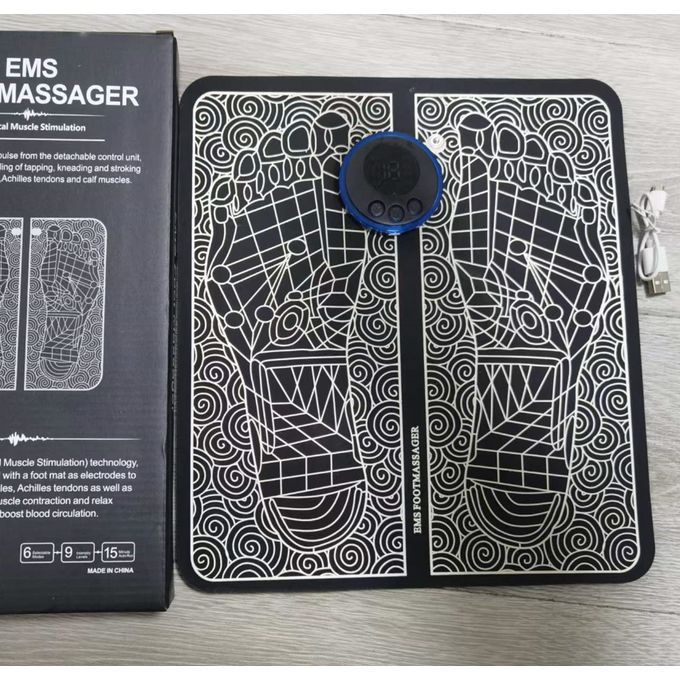 EMS Electric Foot Massager Acupuncture Pulse Stimulator