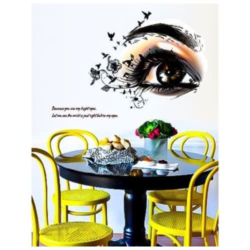 3d Eye Wall Art Sticker