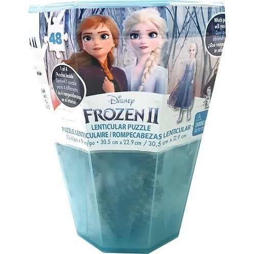 Frozen 2 Lenticular Puzzle - 48-piece - Light Blue Combo