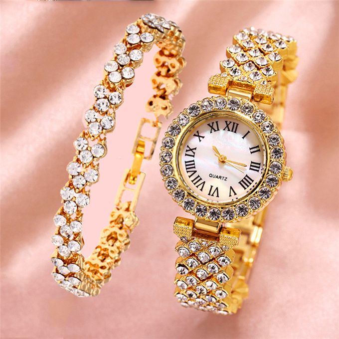 Ladies Wristwatch Elegant Ladies Wrist Watch With Hand Chain