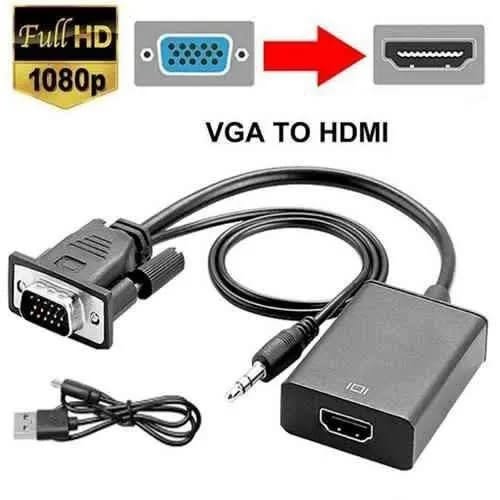 Vga To Hdmi Adapter Converter With Audio