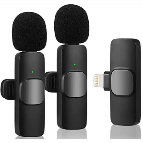 K9 Dual Wireless Microphone For Apple Lightning