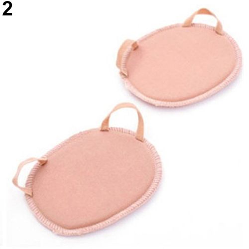 Thickening Forefoot Half Pad Invisible High Heeled Shoes-Tan