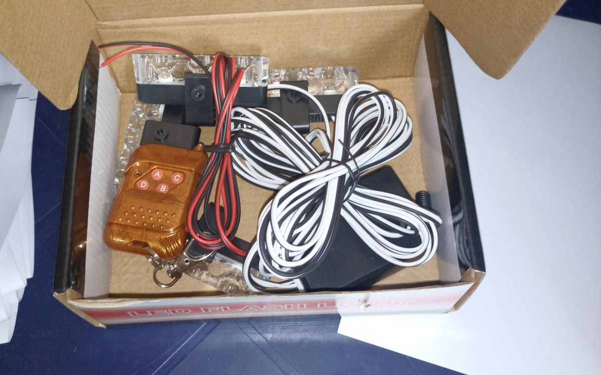 Front Grill Police Light