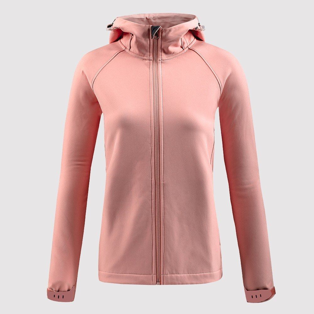 Women Windproof Jacket Warm Antistatic Waterproof Hooded