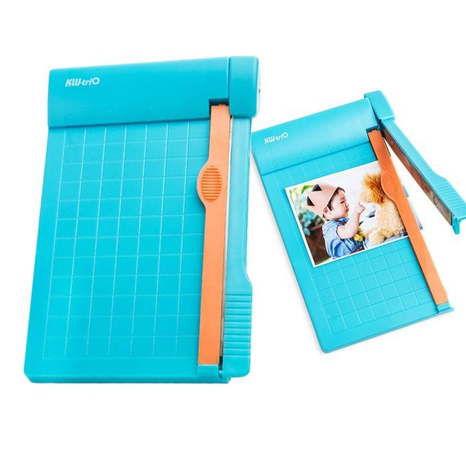 Paper Trimmer  Board Photo  For Card Coupon Blue