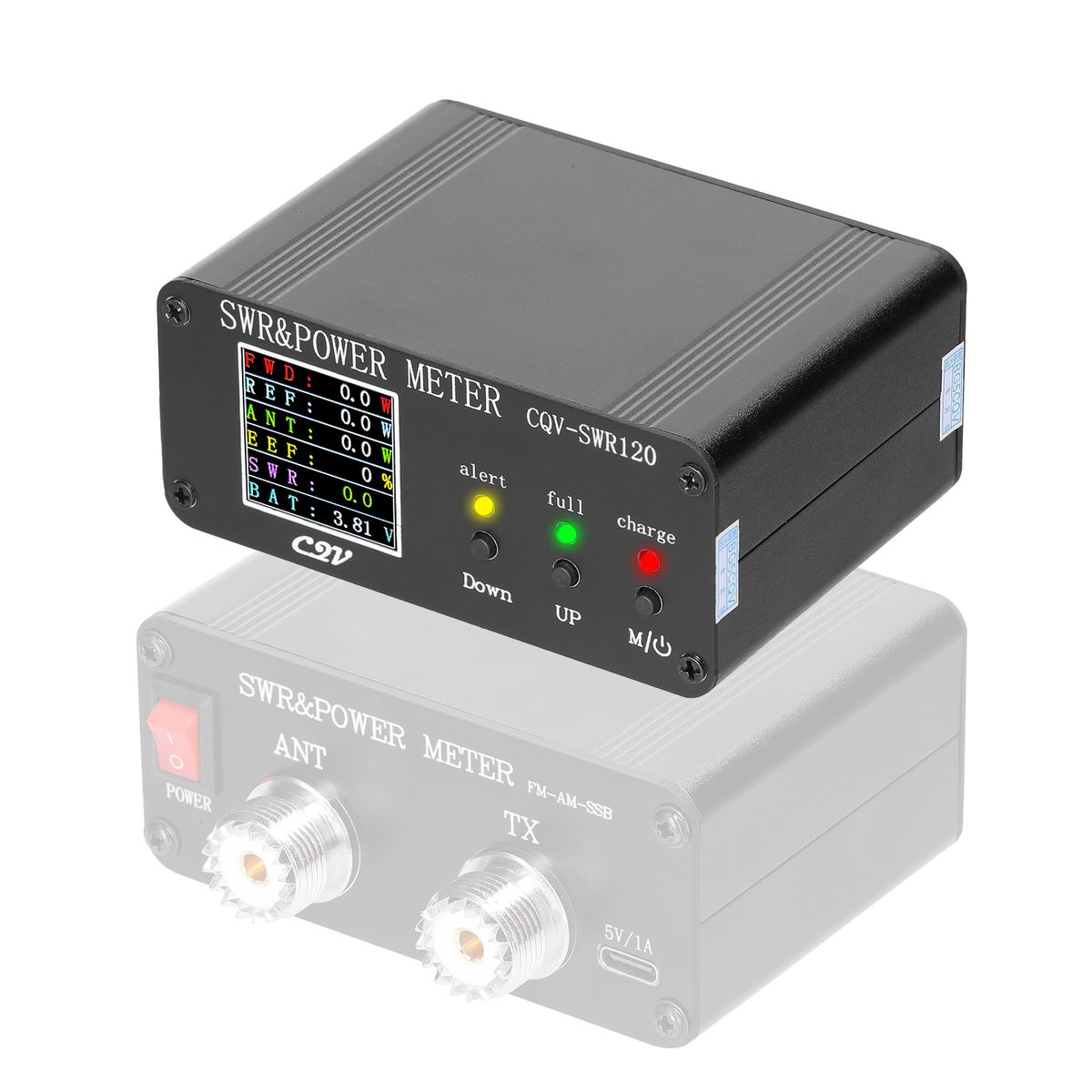 1.8MHz-54MHz Standing-waves Meter 240 * 240 Full Color