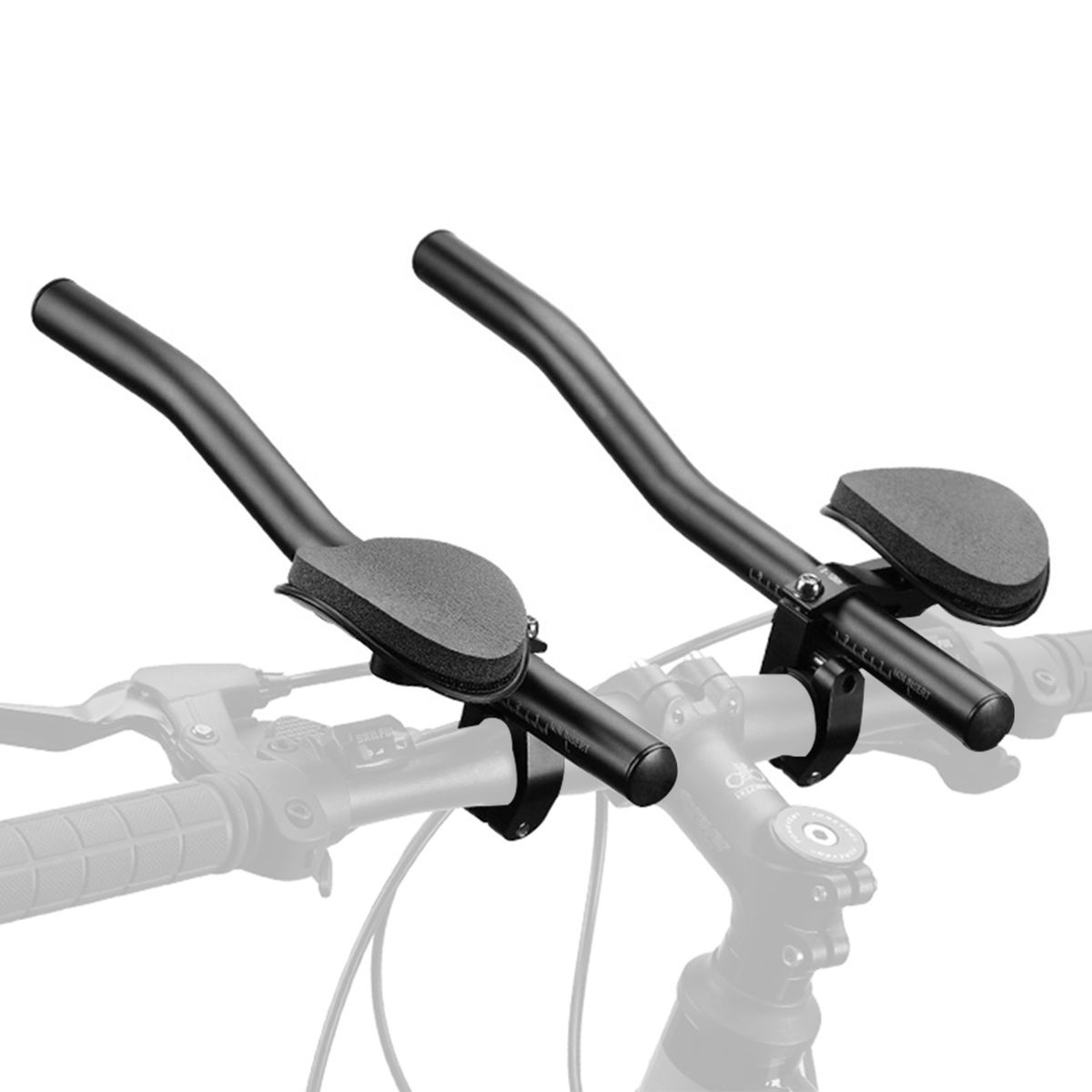 Bicycle Rest Handlebars Adjustable Bicycle Triathlon