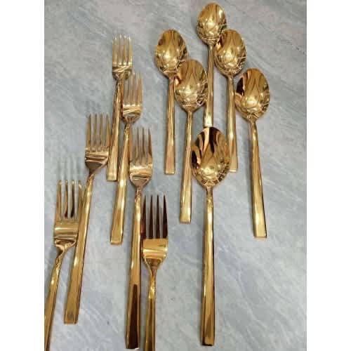 12 Pcs Cutlery Set - Gold