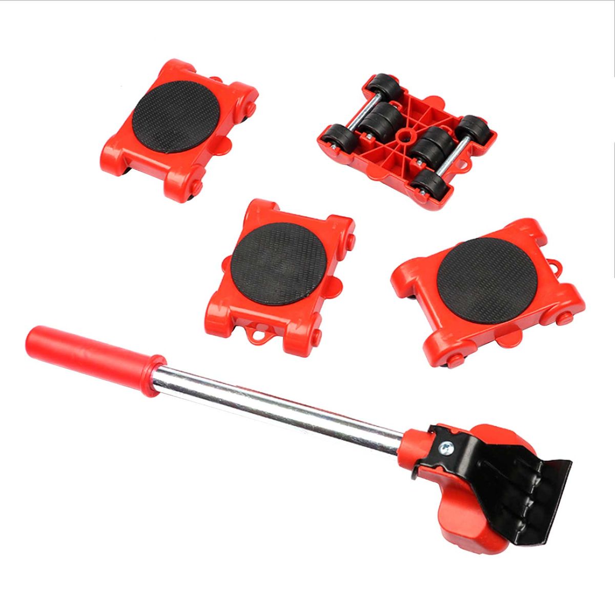 5Pcs Portable Furniture Mover Transport Lifter Tools Set