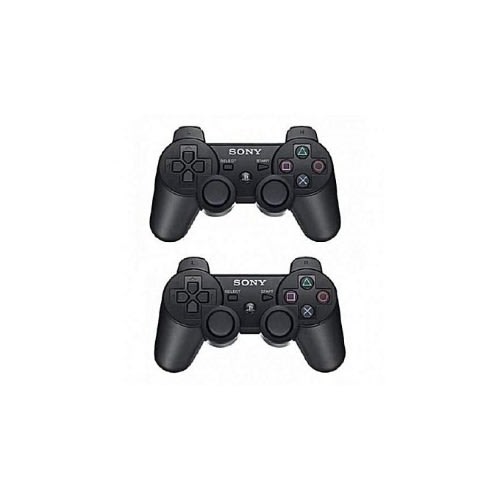 PS3 Pad Dual-Shock Wireless Controllers - 2 Pieces