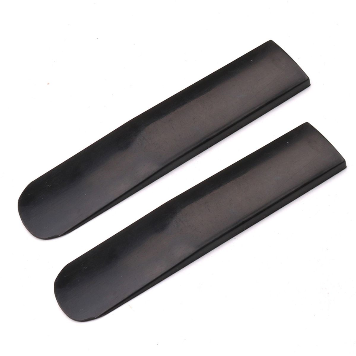2pcs Resin Sax Reeds Strength 2.5 For Alto Saxophone Black
