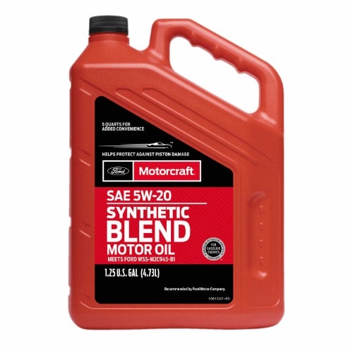 Motorcraft Ford Synthetic Blend Motor Oil 5w-20 - 4L