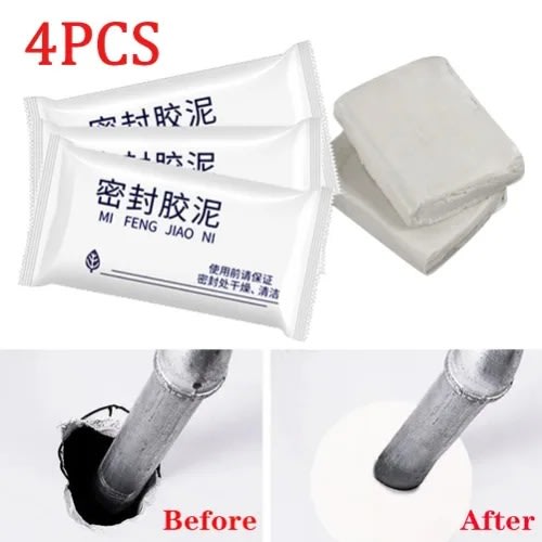 Wall Hole Sealing Glue - Waterproof Sewer Pipe Sealants - 4pcs