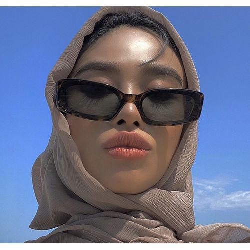 Unisex Leopard Print Sunglasses