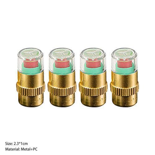 Car Tire Pressure Monitor Valve Caps Cover Warning Device