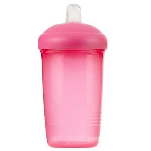 Non-Spill Soft Spout Sippy Cup - Pink - Unisex - 9 fl oz: 9 - FST